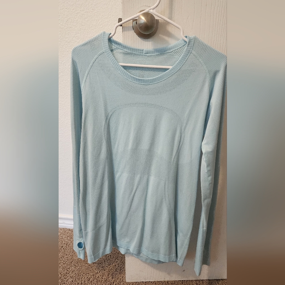 Lululemon Light Blue Women's Top
